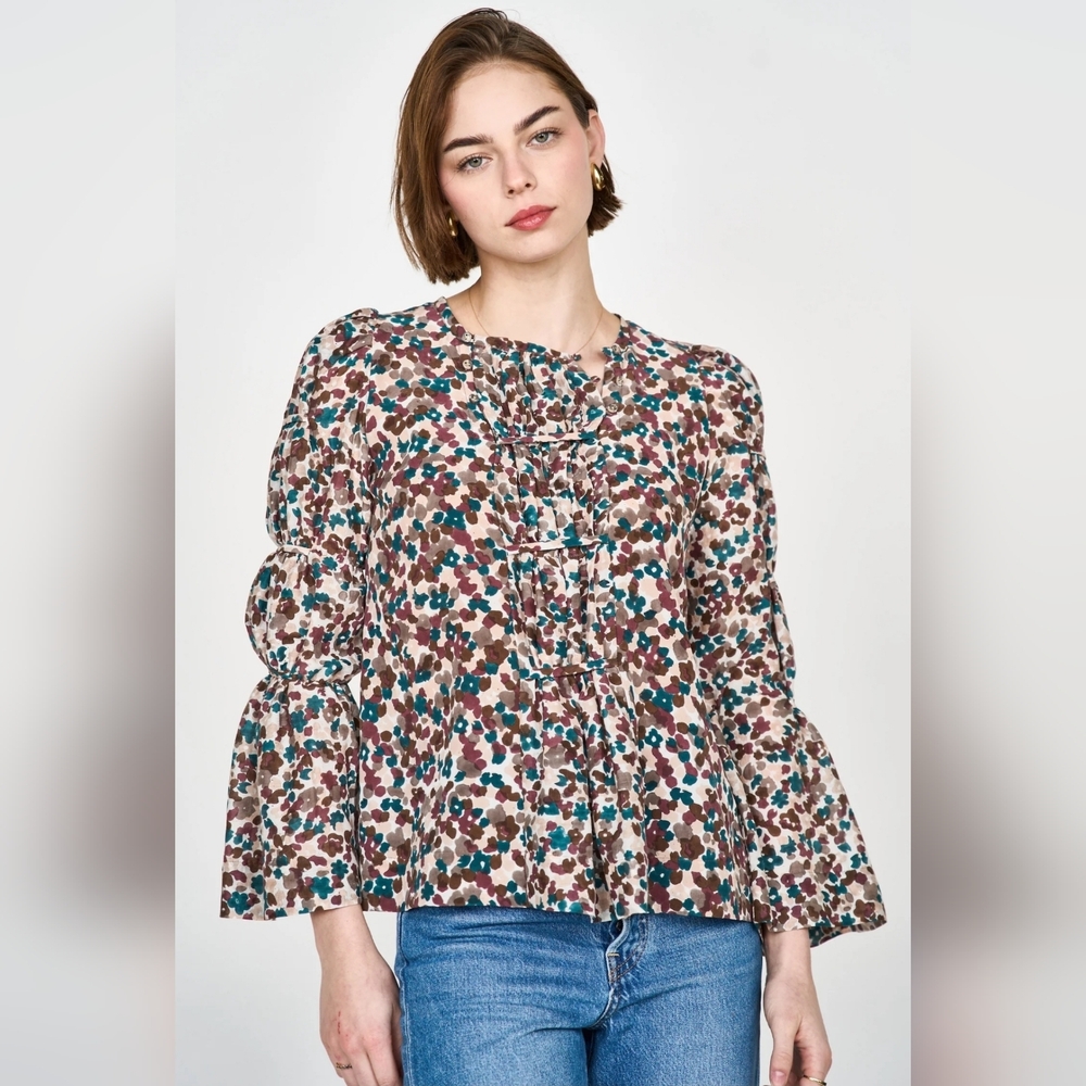 MIRTH Fez Blouse Amaryllis Size Small